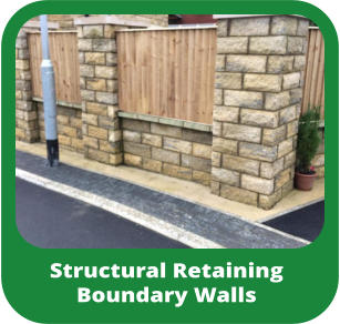 Structural Retaining Boundary Walls