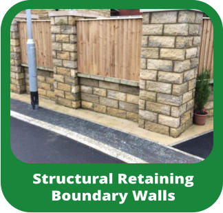 Structural Retaining Boundary Walls