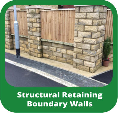 Structural Retaining Boundary Walls