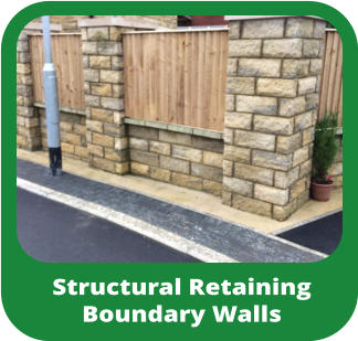 Structural Retaining Boundary Walls